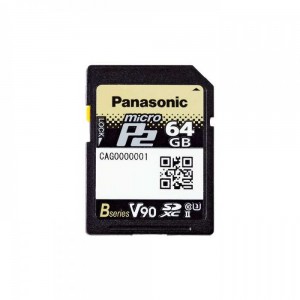 Карта пам'яті microP2 на 64Гб Panasonic AJ-P2M064BG